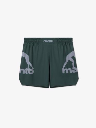 MANTO hybrid fightshorts Varsity - GREEN